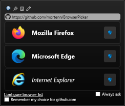 Browser Picker